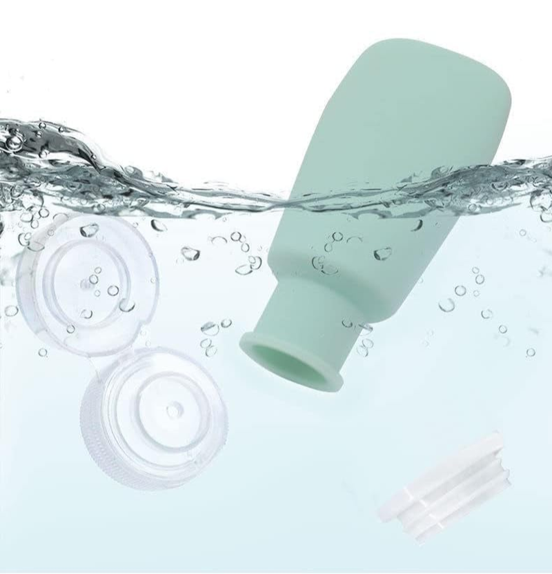 Silicone Toiletry Travel Bottles