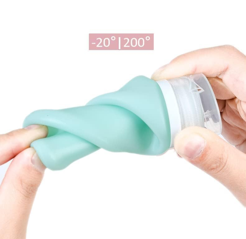 Silicone Toiletry Travel Bottles
