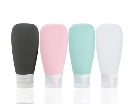 Silicone Toiletry Travel Bottles
